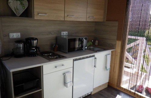 Niederfrohna Apartment | Shepherd's wagon red Lotte - Auszeithof Niederfrohna