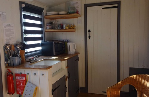 Wigton Cottage | Shepherds hut with hot tub and onsite bistro and gym close to Hadrian's Wall and beach.