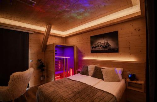 Tolsti Vrh p. R. na K. - del Apartment | Studio Wild Park Panorama with Hot tub and Sauna