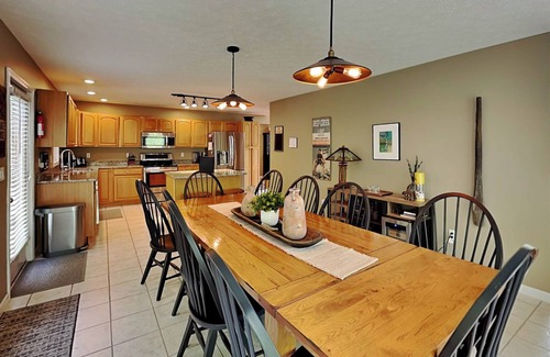 Mountainside House | Sidetracked | Luxe Details, Backyard Pavilion, Fire Pit + Convenient Location!