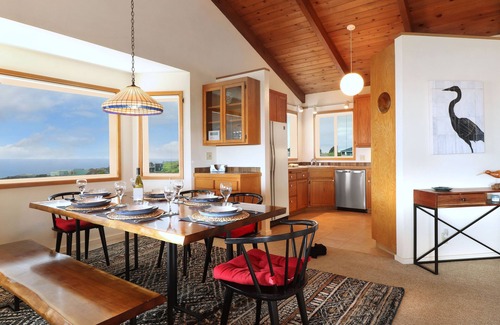 Dillon Beach House | Single level view home of the Pacific Ocean and Tomales Bay