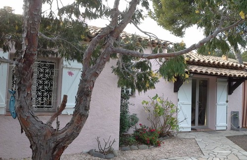 Le Dramont House | Single-storey house with sea view, garden+terrace, 2 air-conditioned bedrooms, WIFI, garage