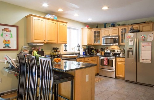 Somersworth House | Six-Bedroom Family Retreat Near Portsmouth w/Hot tub, Theater