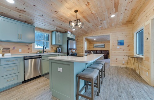 Empire Cabin | Ski & Unwind: Cozy Creekside Cabin in Glen Arbor!