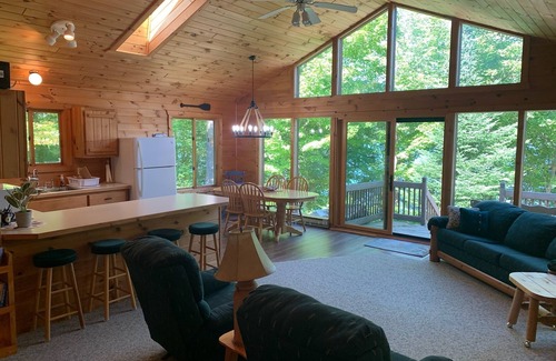 Birchwood Cabin | Slice of Paradise on Slim Lake - Cozy and Peaceful 2 Bedroom Cabin