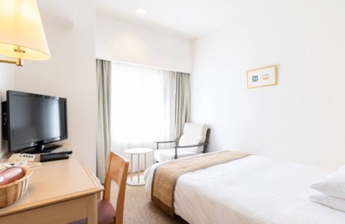 Hitachi Hotel | Smoking Semidouble room Breakfast included If/Hitachi Ibaraki