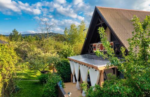 Janowice Wielkie House | Smyrkowy Dom z kominkiem z gorącą balią koło Karpacza