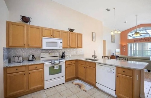 Solana Villa | SO1510SC- 4Bed 3Bath Villa | Pool Home | Resort Amenities | Family Friendly