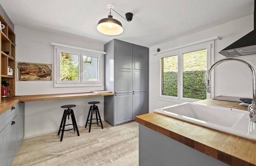 Engelberg Ski Chalet | Sonnig Stylisches Chalet Ferienhaus in Engelberg mit 180 Grad Aussicht