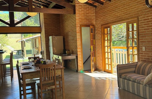 Itatiba House | Soothing, private country house with pool & gourmet kitchen in Itatiba