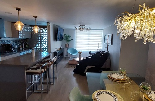 Suba Apartment | Spacious 3-bedroom apartment with WiFi, AC in charming Bogotá