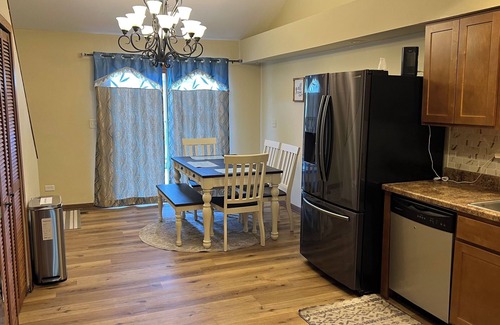 Round Lake Beach House | Spacious 4-bedroom townhome in amazing Round Lake Beach with AC, WiFi