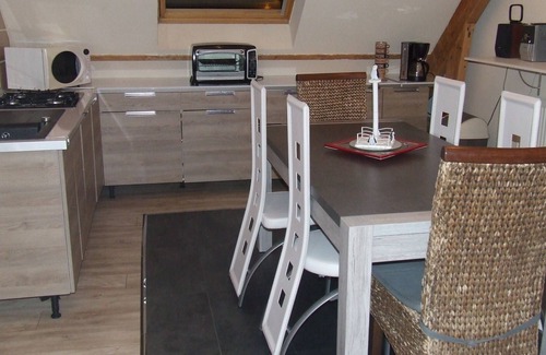 Equihen-Plage Apartment | Spacious apartment with sunny sea views from the skylights with terrace