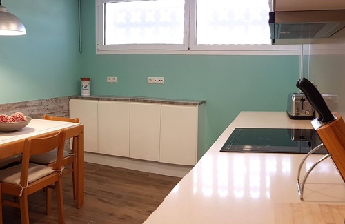 Blanes Condo | Spacious, bright and cozy apartment/attic 150 m from the sea