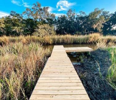 Cypremort Point Apartment | Spacious Camp with Canal Access and Beautiful Bay View