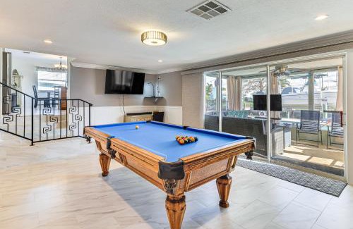 Hudson Beach Estates House | Spacious Canalfront Home with Pool about half Mi to Beach