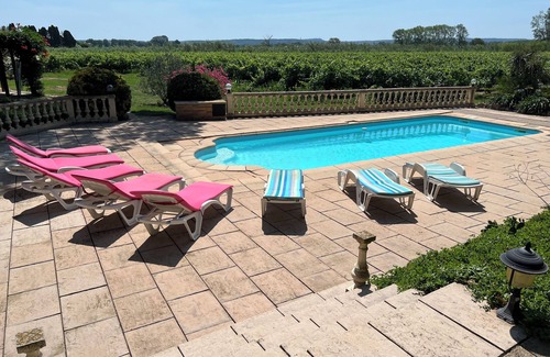 Coursan House | #Spacious farmhouse with large private pool in own grounds