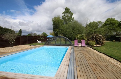 Saint-Aignan-Grandlieu House | Spacious and bright cottage, 'Pool Home', near Nantes