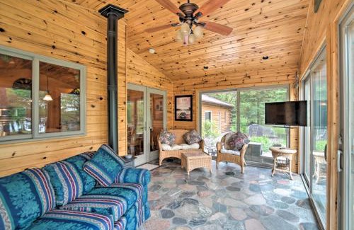 LaPorte House | Spacious Lakefront Home with Patio and Boat Dock!