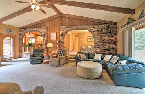 LaPorte House | Spacious Lakefront Home with Patio and Boat Dock!