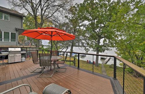 Lake Ripley House | Spacious Lakehouse with Deck, Kayaks, and Dock!
