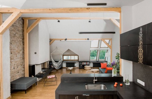 Skanste Apartment | Spacious loft in Art Nouveau area