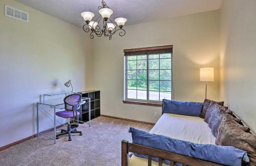 Millard House | Spacious Omaha Home with Expansive Yard and Patio
