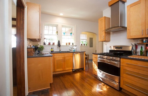 Vollintine-Evergreen House | Spacious Renovated Tudor in Midtown