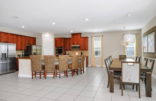 Galilee House | Spectacular Home near Disney with Private Pool, Movie Theater and Pool Table with Waterpark &.