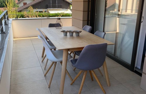 Saint-Jorioz Apartment | ST-JORIOZ, Lake Annecy, SUPERB recent T3 apartment, fully equipped, ideal location