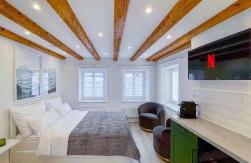 Old Town Apartment | stadtmauer apartments - Neue helle Studio Wohnung direkt an der historischen Stadtmauer