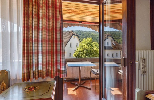 Tennenbronn Apartment | Standard Twin Room with Shared Garden, Balcony and Wi-Fi