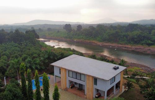 Vada Villa | StayVista at Shubmann Villa with Pvt Pool & River View