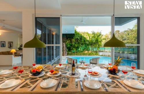 Mandrem Villa | StayVista at Villa Paradiso - Private Pool, Wi-Fi