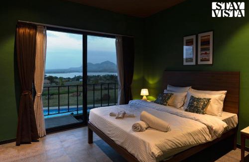 Dindori Villa | StayVista's Minty Mirage - Mountain & Lake-View Villa with Pool, Expansive Lawn & Terrace