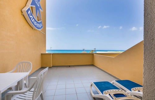 Marina di Cecina House | Stella Marina double room with frontal sea view