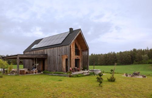 gmina Stezyca House | Stodoła naturalnie - wyjątkowy dom z balią na Kaszubach nad jeziorem