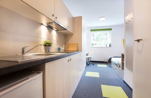 Fabryczna Apartment | Student Depot 96 | Wrocław | Elegant Studio | Desk