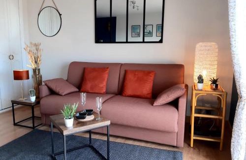 Stella-Plage Apartment | Studio 1 - 4 pers à 300m de la plage avec vue mer