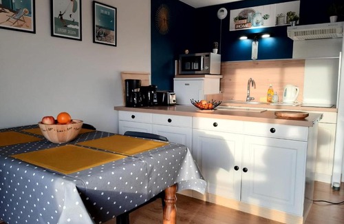 Stella-Plage Apartment | Studio 1 - 4 pers à 300m de la plage avec vue mer