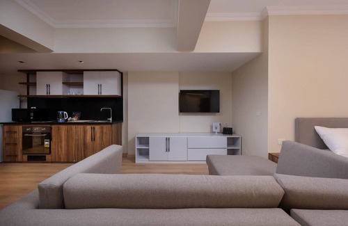 The 5th Settlement Apartment | Studio 107 – 2Bed Apartment, Comfortable Studio in Belvira Residence New Cairo