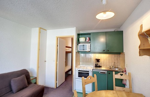 Reberty Apartment | Studio 4 pers, ski-in/ski-out, fully equipped kitchen