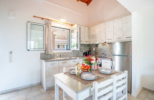 Arillas Apartment | Studio Apartment 'Premier Upstairs 6' with Sea View, Wi-Fi and Air Conditioning