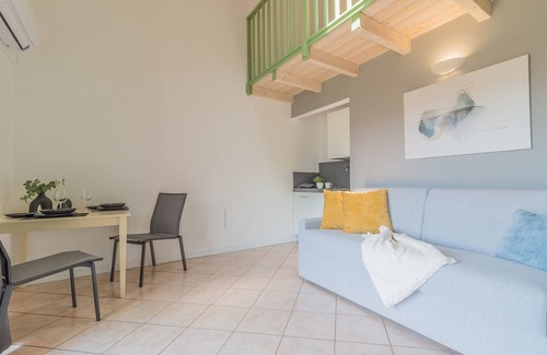 Dervio Apartment | Studio apartment with loft Brezza del lario by Varenna Holidays