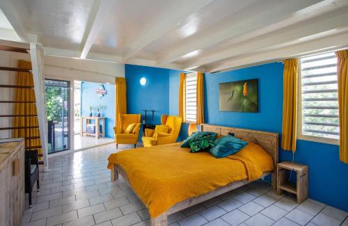 Willemstad Apartment | Studio at the pool in tropical Resort Seru Coral with privacy and large pool