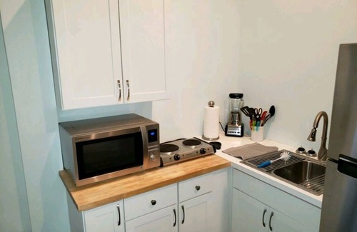 Yaupon Beach Apartment | Studio - direct 2 min beach walk with public access end of street.