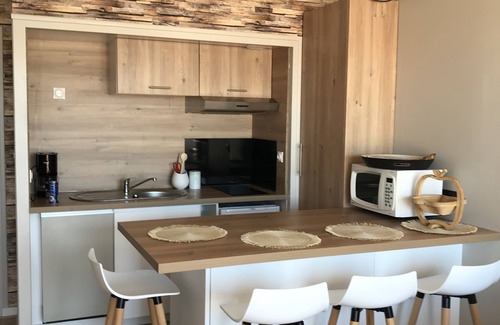 Morbihan Apartment | Studio Entièrement Rénové vue Panoramique sur la Baie de Quiberon, Port Haliguen