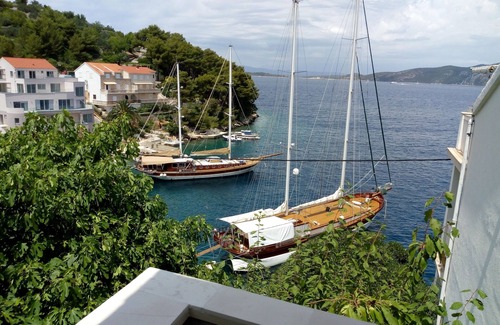 Racisce Apartment | Studio flat near beach Račišće, Korčula (AS-4360-b)