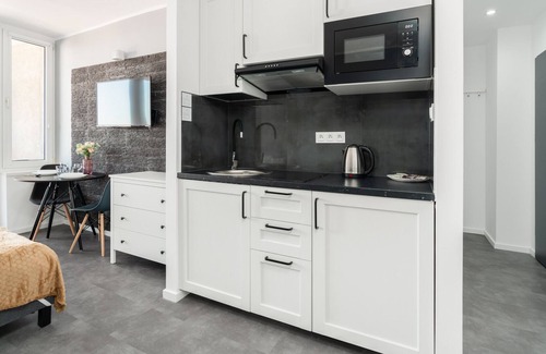 Grunwald Apartment | Studio Głogowska | 3 guests | Balcony | Poznań