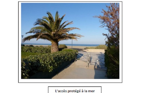 Canet-Plage Apartment | Studio in 1st line, beach 50m away
